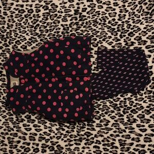 Carter's Corduroy/Polka Dot Vest & Leggings